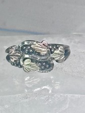 Black Hills Gold Ring leaves