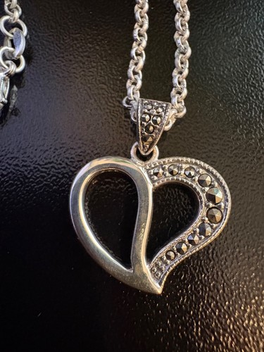 Sterling silver marcasite - sterling,