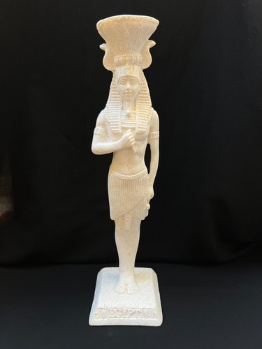 Alabaster ramses statue - alabaster,