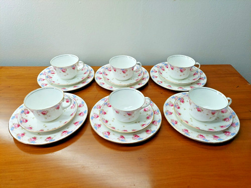 Set antique aynsley - set, 6