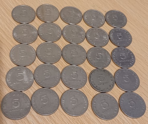 Greece drachmas coins x25 - 5,
