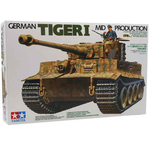 Tamiya german tiger i - tamiya, 1/35