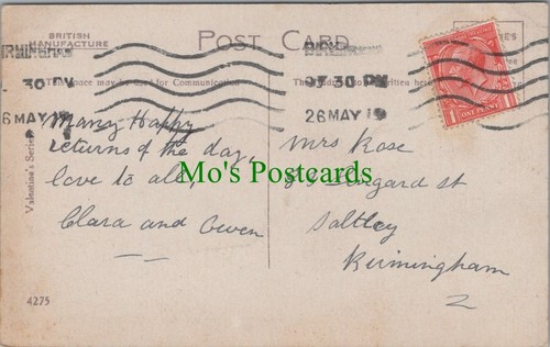 Genealogy postcard rose 83 - genealogy,