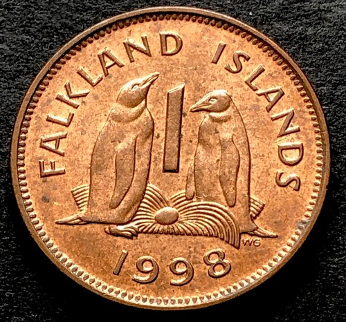 Penguins coin falkland - penguins, coin-falkland