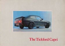 Tickford Ford Capri 2.8i Turbo 1983-84 UK Market Foldout Sales Brochure