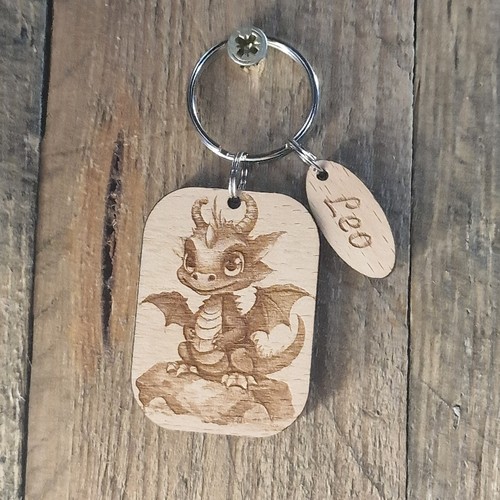 Adorable baby dragon - adorable, wooden