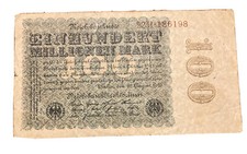 Germany banknote 100 million - banknote.,