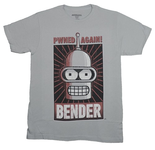 Futurama mens shirt pwned - futurama,