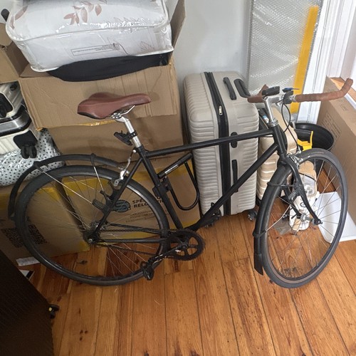 54cm steel single - speed, road