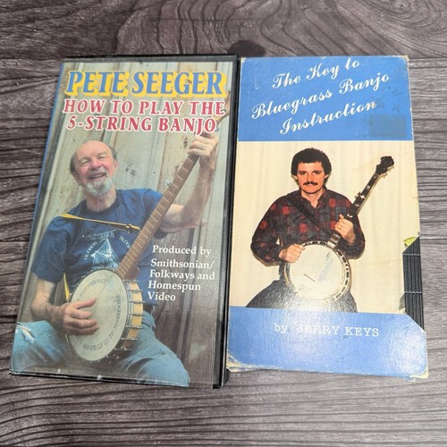 Banjo instructional vhs - banjo,
