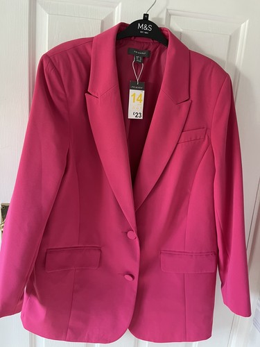 New tag hot pink oversized - tag,