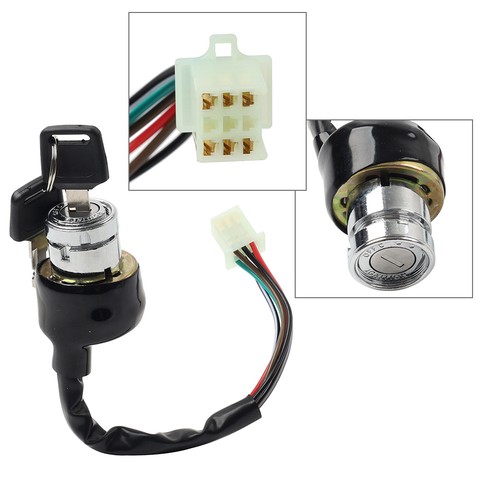 6pin wire ignition barrel - 6pin,