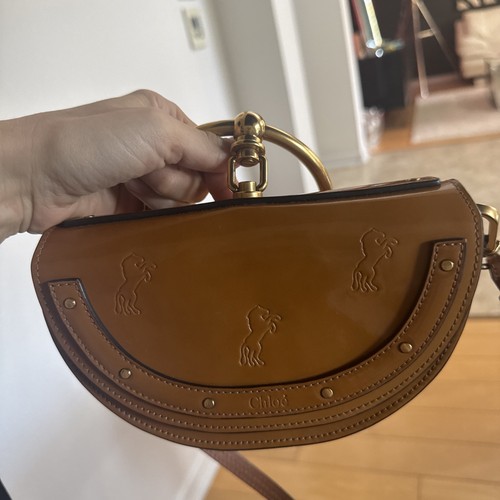 Chloe nile bracelet bag brown - chloe,