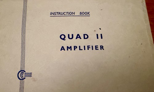 Quad amplifier manual - amplifier,