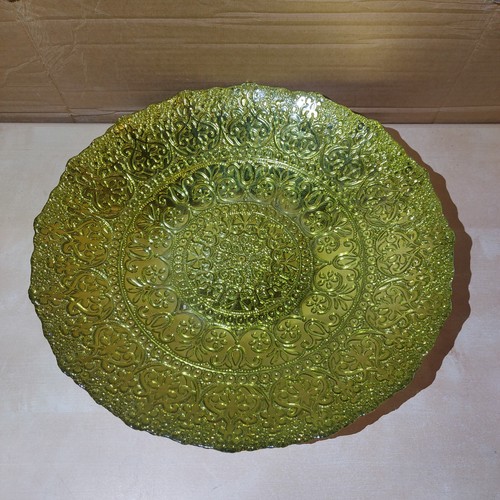 Turkish glass large round bowl - large,