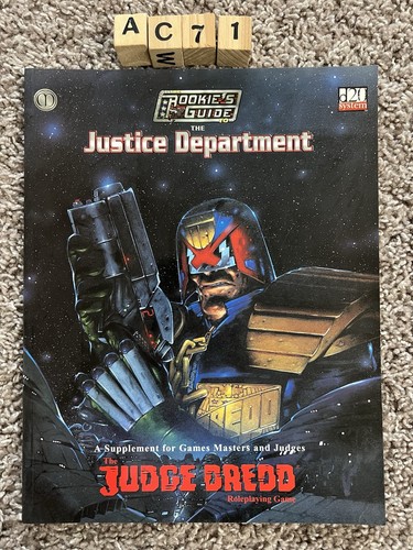 Judge dredd rpg the rookie - dredd, rookie's