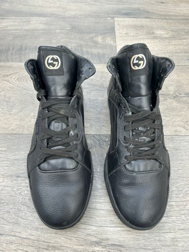 Gucci hi top black - hi-top,