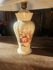 Aynsley Orchard Gold Vintage Table Lamp Excellent Condition With Shade