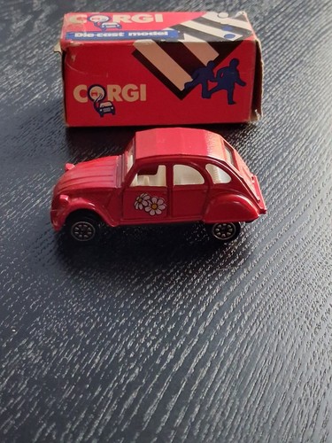 Vintage corgi citroen 2cv - corgi,