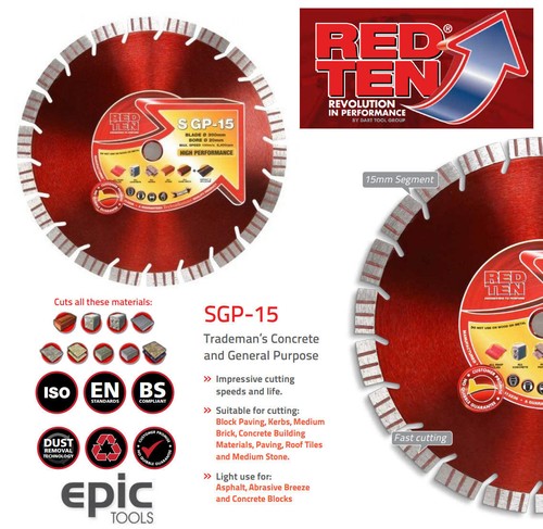Dart red ten sgp masonry - red,