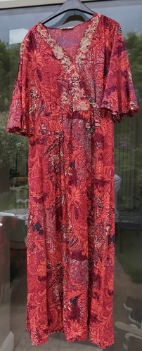 Maxi dress wrap red - tu,