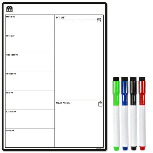Magnetic whiteboard planner - magnetic,