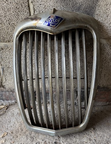 Riley classic car - classic, radiator