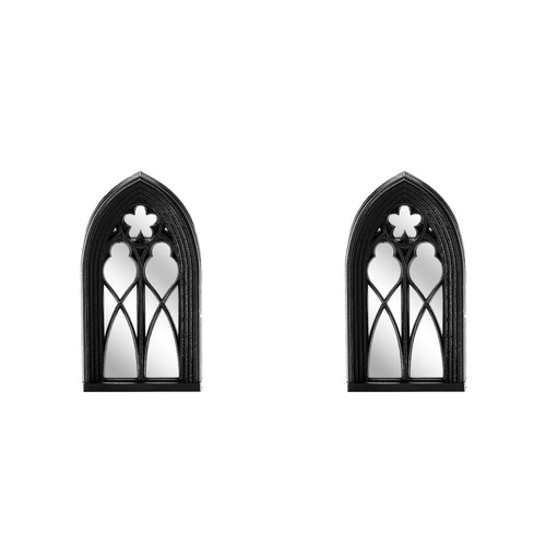 2pcs reusable black gothic - 2pcs,