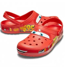 *Brand New* Crocs Lightning McQueen Cars ALL KIDS ADULT SIZES Trending 2025 UK