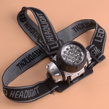 19 LED Bulbs Green Head Light Indoor Hydroponics Plant Grow Room Headlamp 4Modes