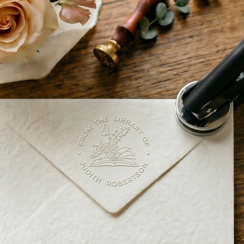 Personalized book embosser - personalized,