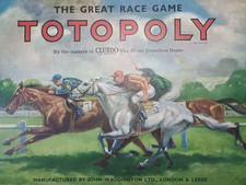 Totopoly Board Game 1949 John