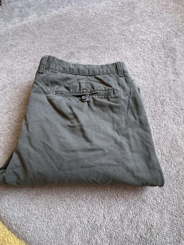 Mens khaki green chino - tu,