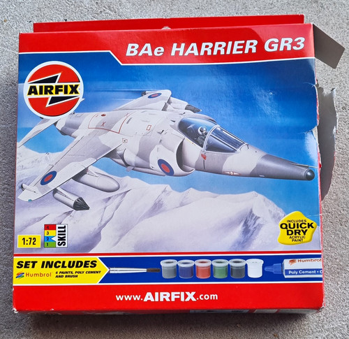 Airfix bae harrier - harrier, 1:72