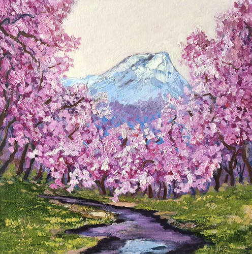 Landscape original oil - landscape,