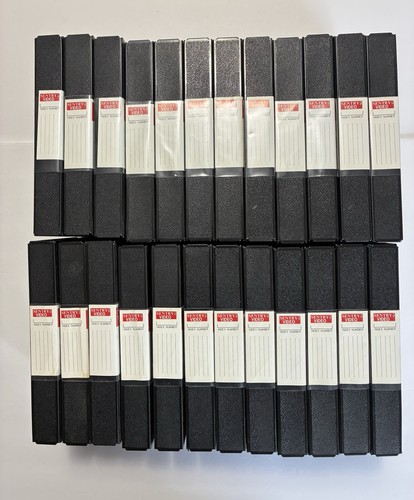 Lot black vhs beta hard - 24,