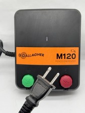 Electric Fence Charger, M120, 1.2 Stored Joules, 110-Volt