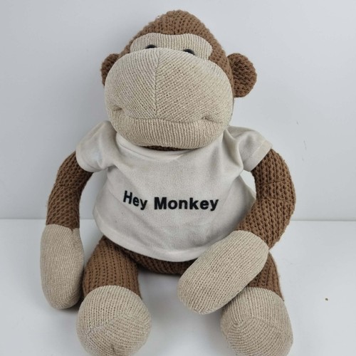 Large hey monkey knitted - monkey',