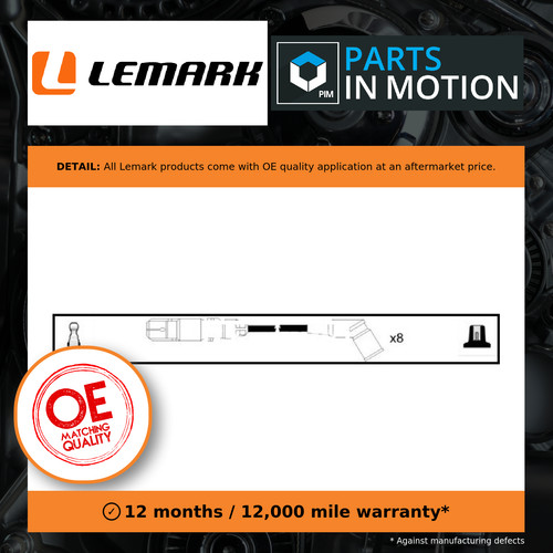 Leads ignition cables set - ht,