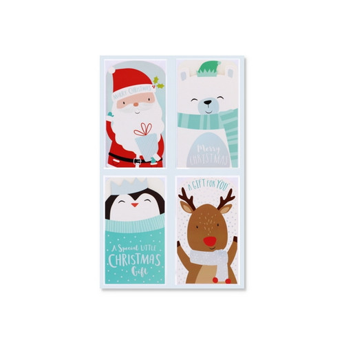 Pack christmas money - 4, wallets