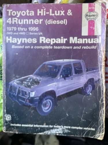 Toyota lux 4runner - toyota,