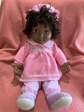 Playskool Hasbro Kid Sister African American Black Doll (not Original Clothes)