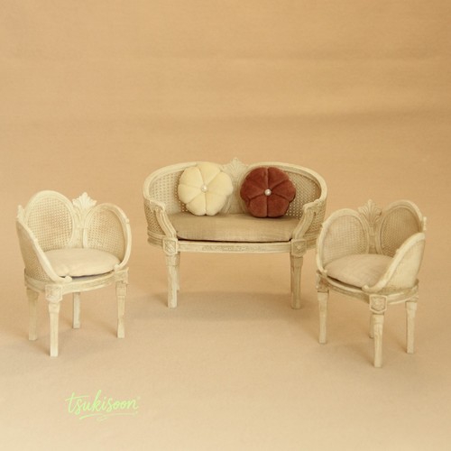 Sofa chair armchair scale - armchair, 1:12