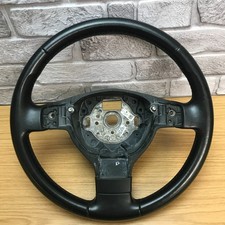 Genuine VW black leather 3 spoke MFSW, DSG steering wheel, MK5 Golf GT etc. 5A