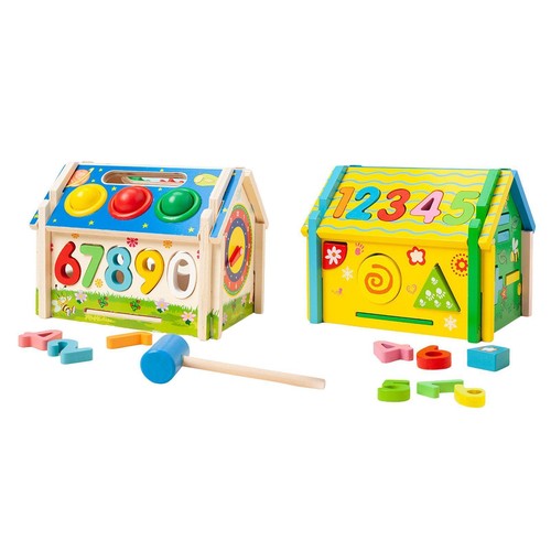 Shape sorter house activity - sorter,