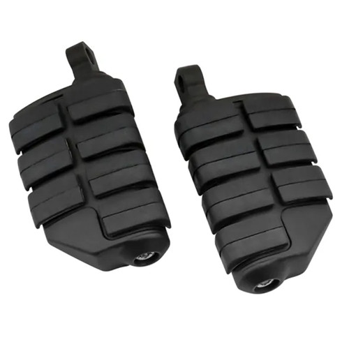 Rear chrome passenger foot - rear,