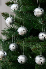 NEXT 9 Mini Silver Metal Bell