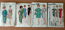 Vintage Simplicity Dress Patterns - Paper Patterns with Instructions - Size 20