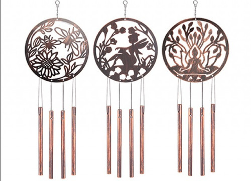 Rustic windchime garden - rustic,