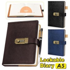 A5 Lockable Notebook With Lock
